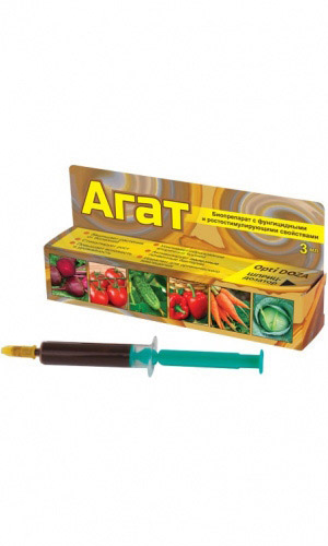 АГАТ 3 мл – одновременно и удобрение и защищает от болезней!