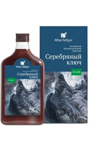 Бальзам на меду СЕРЕБРЯНЫЙ КЛЮЧ – здоровая мочевыделительная система 250 мл