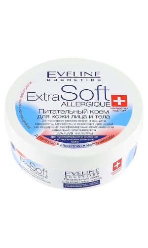 EVELINE allergique -питательный крем для чувствительной кожи extra soft