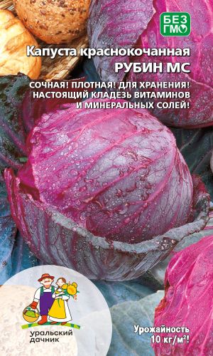 Капуста краснокочанная РУБИН МС