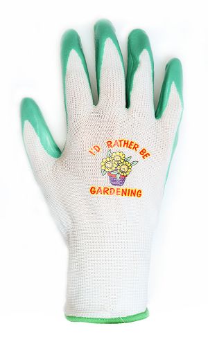 Перчатки хозяйственные С НИТРИЛОВЫМ ПОКРЫТИЕМ – размер М /модель 119/