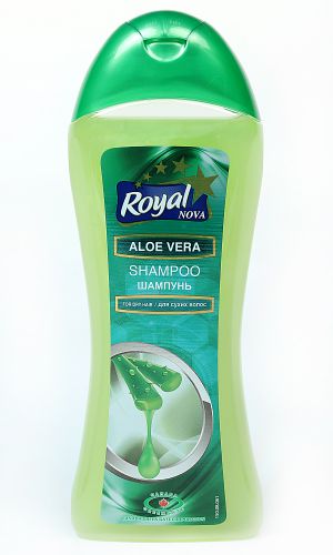 Шампунь Royal Nova АЛОЕ ВЕРА И МОЛОЧНЫЙ ПРОТЕИН для сухих волос